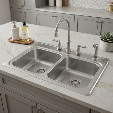 Click here to see Elkay LRAD3322654 Elkay LRAD3322654 Lustertone Classic 33
