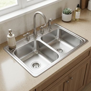 Click here to see Elkay LRAD3322604 Elkay LRAD3322604 Lustertone Classic 33