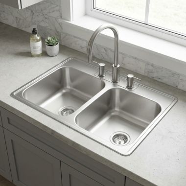 Click here to see Elkay LRAD3322553 Elkay LRAD3322553 Lustertone Classic 33