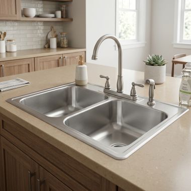Click here to see Elkay LRAD3321654 Elkay LRAD3321654 Lustertone Classic 33