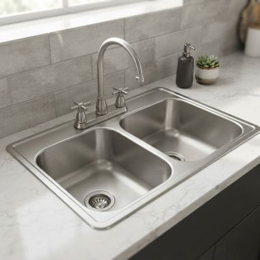 Click here to see Elkay LRAD3321603 Elkay LRAD3321603 Lustertone Classic 33