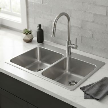 Click here to see Elkay LRAD3321602 Elkay LRAD3321602 Lustertone Classic 33