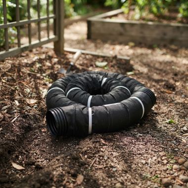 Click here to see Rainbird DFLXSOCK50 Rain Bird Perforated Flexible Drainage Pipe With Filter Sock, 4