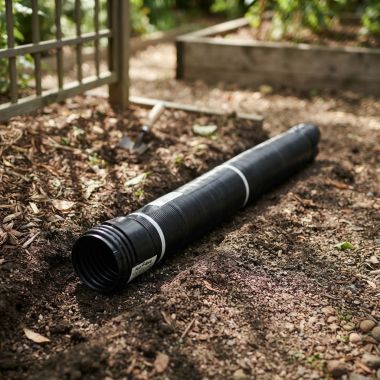Click here to see Rainbird DFLXSOLID8 Rain Bird Solid Flexible Drainage Pipe, 4