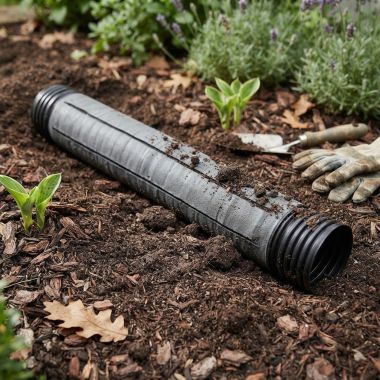 Click here to see Rainbird DFLXPERF8 Rain Bird Perforated Flexible Drainage Pipe, 4
