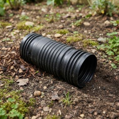 Click here to see Rainbird DFLXCONECT Rain Bird FLEXDrain Flexible Drainage Pipe Elbow Connector, 4