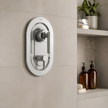 Click here to see  T2900 Moen Gibson Posi-Temp Single-Handle Valve Trim with 3-Function Diverter, Lever Handle, Chrome - T2900