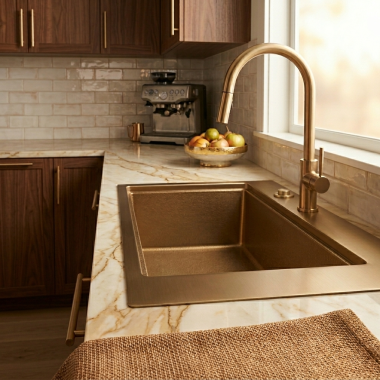 Click here to see Mountain Plumbing Products MT957R/CHBRZ Mountain Plumbing Deluxe Round Raised Waste Disposer Air Switch, Freedom Mount, Champagne Bronze - MT957R/CHBRZ