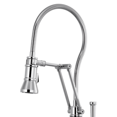 Click here to see Brizo RP101563PC Brizo Artesso Hose and Wand Assembly for Articulating Kitchen Sink Faucet, Polished Chrome - RP101563PC