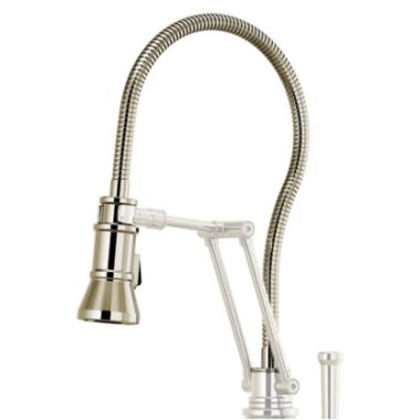 Click here to see Brizo RP101563PN Brizo Artesso Hose and Wand Assembly for Articulating Kitchen Sink Faucet, Brilliance Polished Nickel - RP101563PN