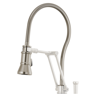 Click here to see Brizo RP101563SS Brizo Artesso Hose and Wand Assembly for Articulating Kitchen Sink Faucet, Brilliance Stainless - RP101563SS