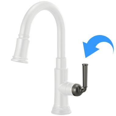 Click here to see Brizo RP100568SL Brizo Rook Pull-Down Kitchen/Prep Faucet Lever Handle Kit, Brilliance Luxe Steel - RP100568SL