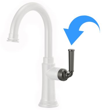 Click here to see Brizo RP100588SL Brizo Rook Bar Faucet Lever Handle Kit, Brilliance Luxe Steel - RP100588SL