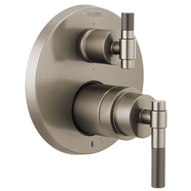 Click here to see Brizo T75P635-NKLHP Brizo Litze Pressure Balance Valve Trim w/ 6-Function Diverter Trim, Less Handles, Luxe Nickel - T75P635-NKLHP