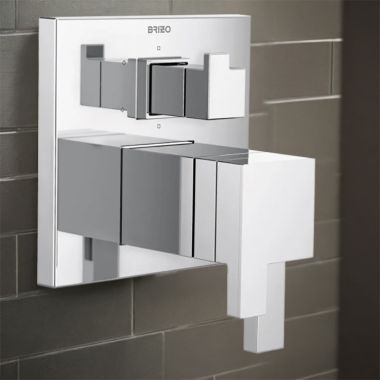 Click here to see Brizo T75680-PC Brizo Siderna TempAssure Thermostatic Valve Trim w/ 6-Function Diverter, MultiChoice, ADA, Polished Chrome - T75680-PC