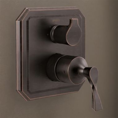 Click here to see Brizo T75P530-RB Brizo Virage Pressure Balance Valve Trim with Three Function Diverter, MultiChoice, ADA, Venetian Bronze - T75P530-RB