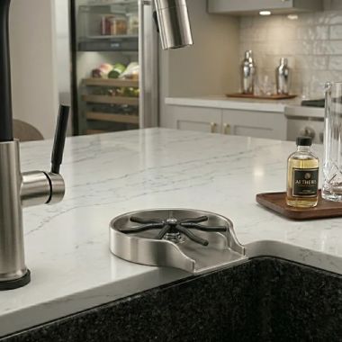 Click here to see Delta GR150-SP Delta Glass Rinser, Spotshield Stainless - GR150-SP