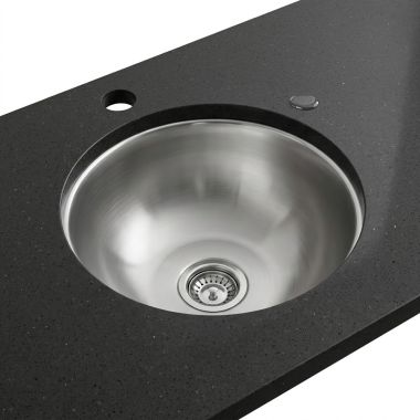 Click here to see Elkay ELUH12 Elkay Asana 14-3/8in x 14-3/8in x 6in Undermount Bathroom Sink, Stainless Steel, Stainless Steel, Lustrous Satin - ELUH12