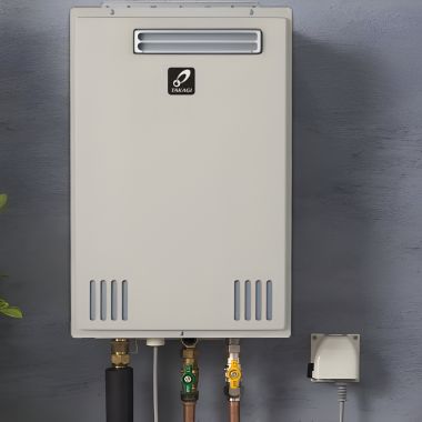 Click here to see Takagi TK-110U-E-N Takagi TK-110U-E Series 200- Outdoor Non- Condensing Ultra-low Nox Tankless Water Heater