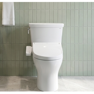 Click here to see Toto ST748EMA#01 TOTO Drake Transitional Toilet Tank with Dual Flush, 1.28 and 0.8 GPF, ADA, WaterSense, Cotton White - ST748EMA#01