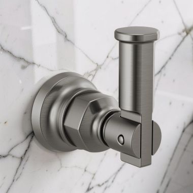 Click here to see  693476-SL Brizo Invari Single Robe Hook with Mounting Hardware, Brilliance Luxe Steel - 693476-SL