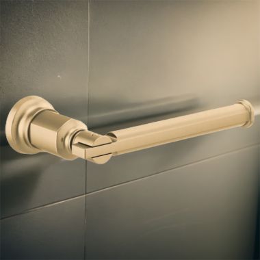 Click here to see Brizo 695076-GL Brizo Invari Tissue Paper Holder, Brilliance Luxe Gold - 695076-GL