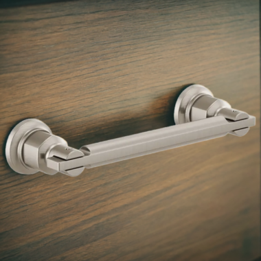 Click here to see Brizo 699176-NK Brizo Invari 4” Metal Drawer Pull, Brilliance Luxe Nickel - 699176-NK