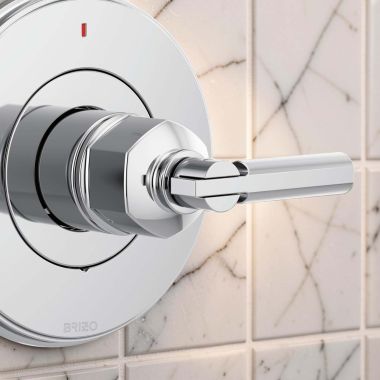 Click here to see  HL60P76-PC Brizo Invari Pressure Balance Valve Trim Lever Handle Kit, Polished Chrome - HL60P76-PC