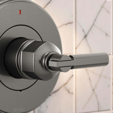 Click here to see  HL60P76-SL Brizo Invari Pressure Balance Valve Trim Lever Handle Kit, Brilliance Luxe Steel - HL60P76-SL