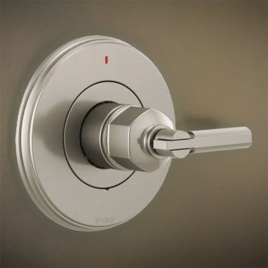 Click here to see Brizo T60P076-NKLHP Brizo Invari Pressure Balance Single-Handle Valve Trim, ADA, Brilliance Luxe Nickel - T60P076-NKLHP