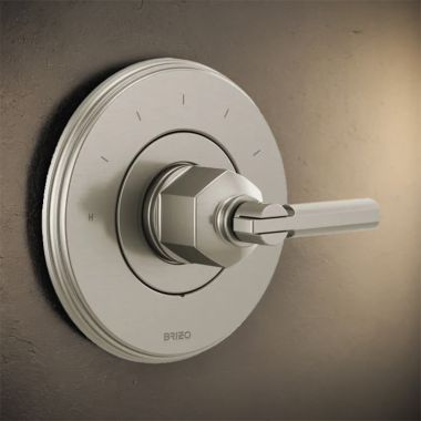 Click here to see Brizo T66T076-PNLHP Brizo Invari Sensori Single-Handle Thermostatic Valve Trim, Less Handle, Brilliance Polished Nickel - T66T076-PNLHP
