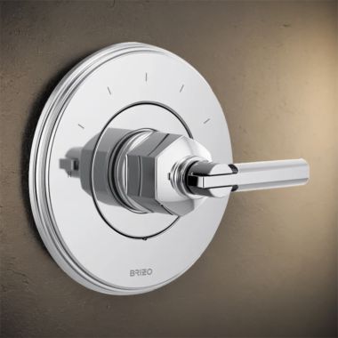 Click here to see Brizo T66T076-PCLHP Brizo Invari Sensori Single-Handle Thermostatic Valve Trim, Polished Chrome - T66T076-PCLHP