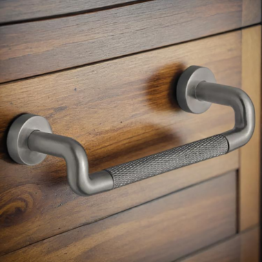 Click here to see Brizo 699137-SL Brizo Litze Drawer Pull with Knurling, Brilliance Luxe Steel - 699137-SL