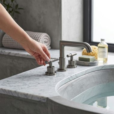 Click here to see Brizo HL633-SL Brizo Metal T-Lever Handle Kit for Litze Roman Tub Faucet with Textural Knurling Detail, ADA, Brilliance Luxe Steel - HL633-SL