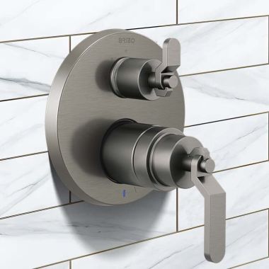 Click here to see Brizo HL75P34-SL Brizo Litze Industrial Lever Handle Kit for T75P535-LHP and T75P635-LHP, Brilliance Luxe Steel - HL75P34-SL 