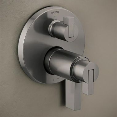 Click here to see Brizo T75535-SLLHP Brizo Litze TempAssure Thermostatic Valve Trim with 3-Function Diverter Trim, Brilliance Luxe Steel - T75535-SLLHP