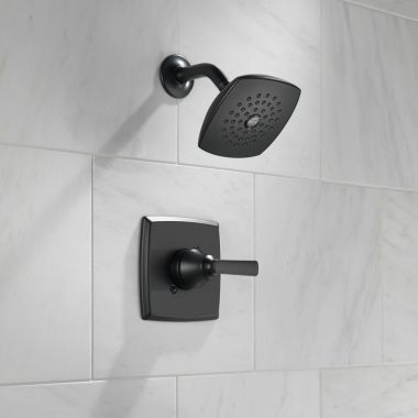 Click here to see DELTA FAUCETS COMPANY T14264-BL Delta Ashlyn Monitor 14 Series Single-Handle Shower Trim, 1.75 GPM, Matte Black - T14264-BL