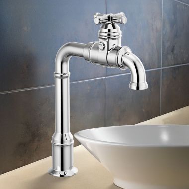 Click here to see Delta 1990LFC Delta Broderick Single Handle Bar/Prep Faucet, ADA, 1.5 GPM, Chrome - 1990LFC