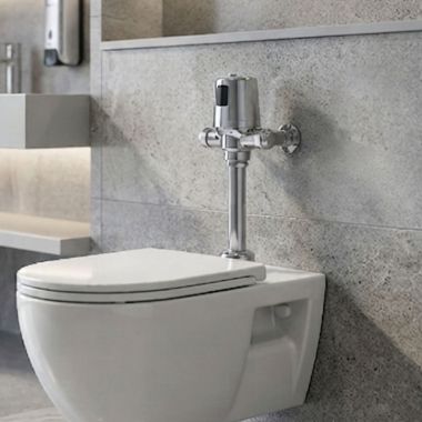 Click here to see DELTA FAUCETS COMPANY 81T201BTA-30-MMO DELTA 81T201BTA-30-MMO COMMERCIAL FLUSH VALVE BATTERY OPERATED FITS S CHROME