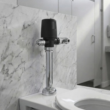 Click here to see DELTA FAUCETS COMPANY 81T201HWA-42-MMO-BL DELTA 81T201HWA-42-MMO-BL HARDWIRE FLUSH VALVE MATTE BLACK