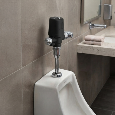 Click here to see DELTA FAUCETS COMPANY 81T231BTA-05-MMO-BL DELTA 81T231BTA-05-MMO-BL BATTERY FLUSH VALVE URINAL MATTE BLACK