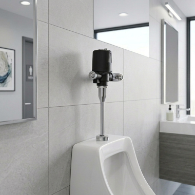 Click here to see DELTA FAUCETS COMPANY 81T231BTA-MMO-BL DELTA 81T231BTA-MMO-BL COMMERCIAL ELECTRONIC URINAL FLUSH VALVE - MAN MATTE BLACK