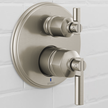 Click here to see Brizo RP101158NK Brizo Invari 6-Function Escutcheon Assembly and Valve Seal, Brilliance Luxe Nickel - RP101158NK