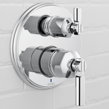 Click here to see Brizo RP101158PC Brizo Invari 6-Function Escutcheon Assembly and Valve Seal, Polished Chrome - RP101158PC