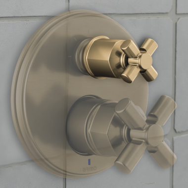 Click here to see Brizo RP101178GL Brizo Invari Cross Diverter Handle, Brilliance Luxe Gold - RP101178GL