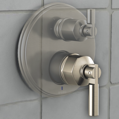 Click here to see Brizo RP101176NK Brizo Invari Volume Control Lever Handle Assembly, Brilliance Luxe Nickel - RP101176NK