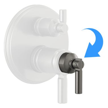 Click here to see Brizo RP101147SL Brizo Invari Temperature Control Lever Handle Assembly, Brilliance Luxe Steel - RP101147SL