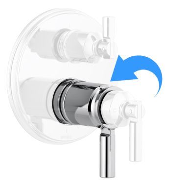 Click here to see Brizo RP101148PC Brizo Invari Volume Control Lever Handle Kit, Polished Chrome - RP101148PC