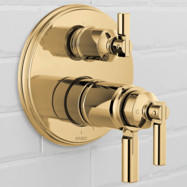 Click here to see Brizo RP101155PG Brizo Invari 3-Function Escutcheon Assembly, Brilliance Polished Gold - RP101155PG