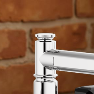 Click here to see Brizo RP101136PC Brizo Invari Roman Tub Filler Finial, Polished Chrome - RP101136PC